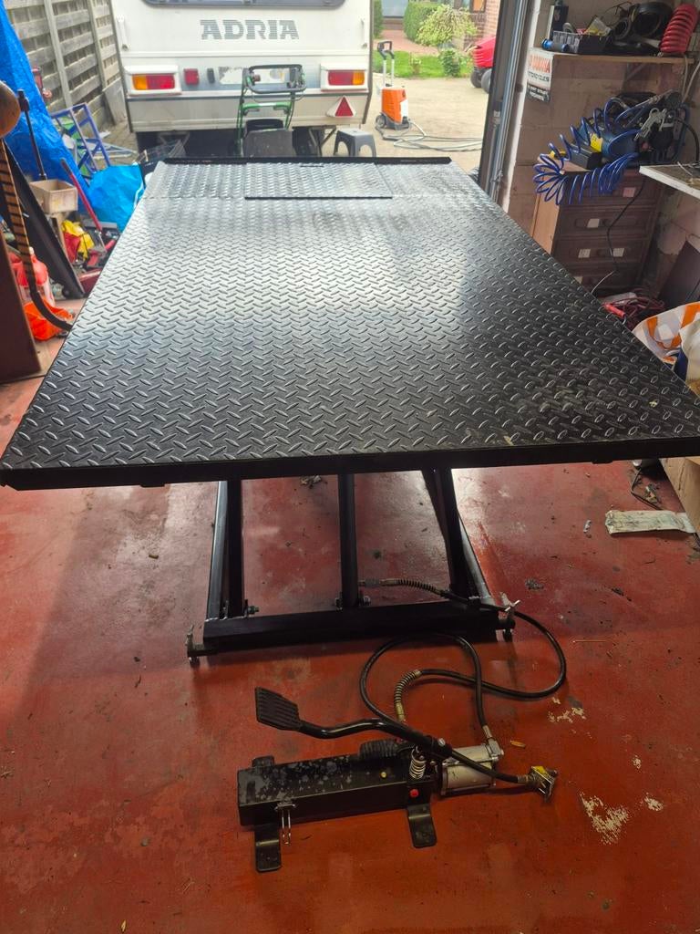 Hbm 700kg motor/quad/zitmaaier heftafel, Motoren, Overige Motoren, Ophalen