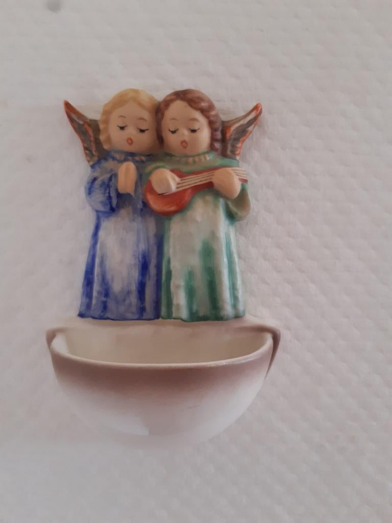 Wijwater vaatje Goebel, Verzamelen, Religie, Ophalen of Verzenden