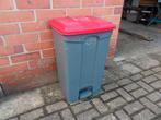 Vuilbak met pedaal, Huis en Inrichting, Ophalen, Kunststof, Gebruikt, Met pedaal