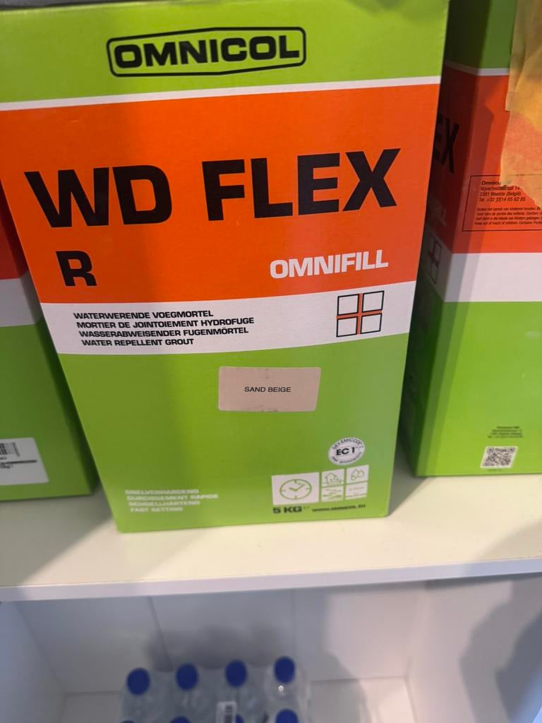 Omnicol WD flex invoegsel, Ophalen, Zo goed als nieuw