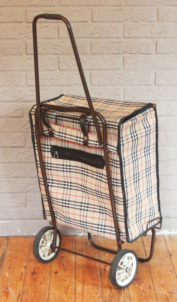 Trolley / Boodschappentas Op Wieltjes, Enlèvement ou Envoi, Comme neuf, Autres couleurs, Roulettes