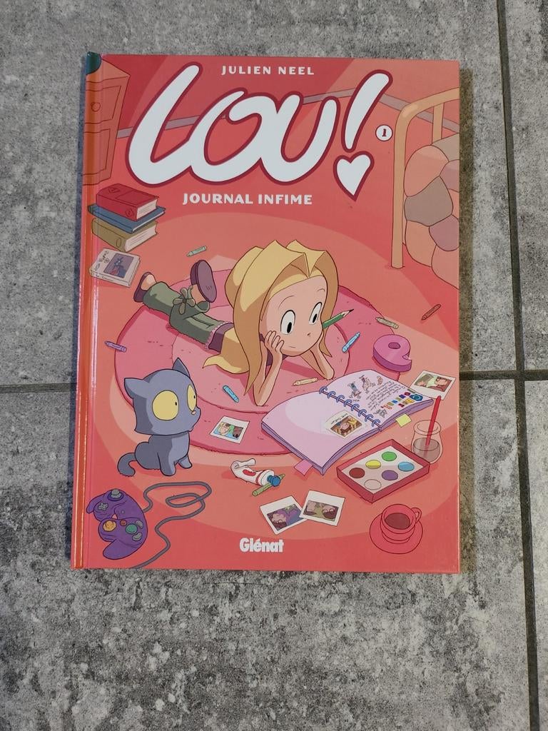 Bande dessinée lou, Livres
