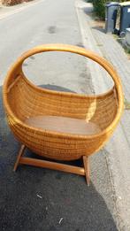 Berceau osier vintage, Kinderen en Baby's, Babywiegjes en Ledikanten, Wieg