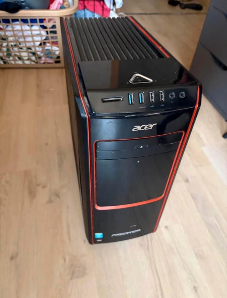 Pc acer predator, Informatique & Logiciels, Ordinateurs de bureau, Utilisé, SSD, Enlèvement