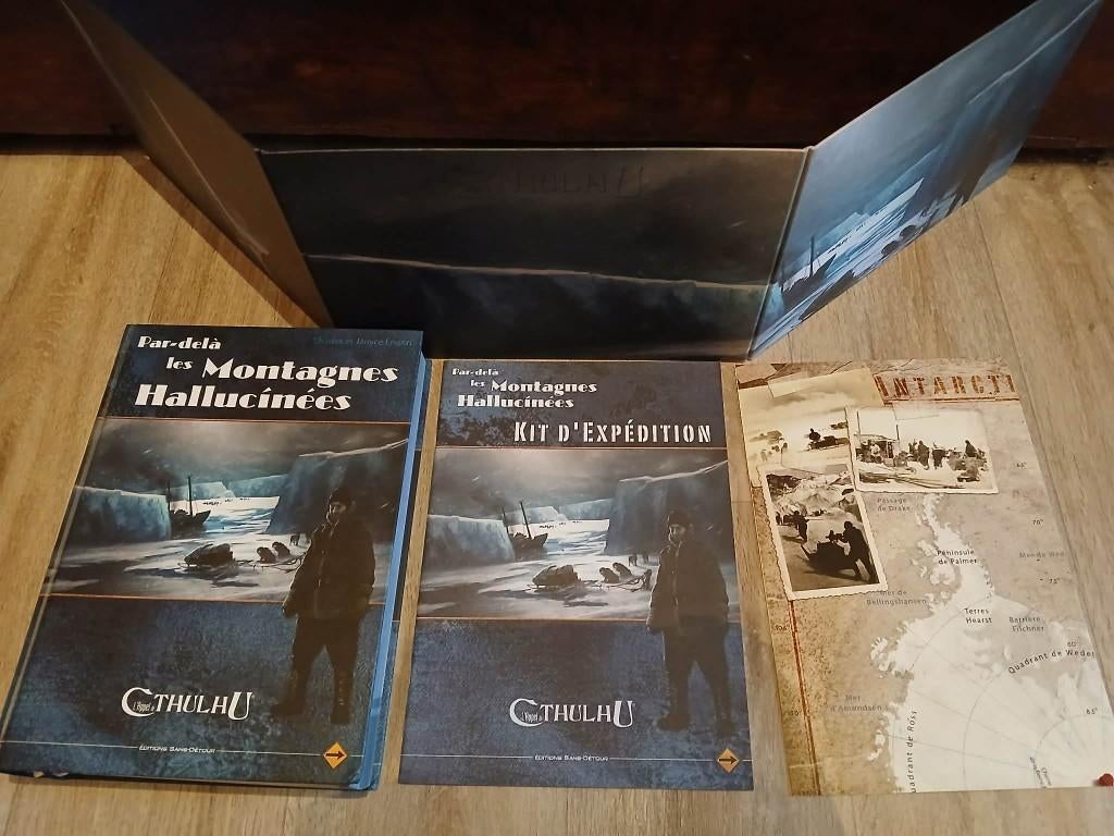 sans détour cthulhu  par-delà les montagnes hallucinées jdr, Enlèvement ou Envoi, Comme neuf, Sans detour
