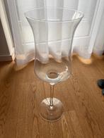 Vase en forme de verre à vin géant de 60 cm, Maison & Meubles, Autres couleurs, Comme neuf, Verre, Enlèvement