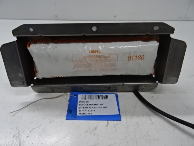 AIRBAG PASSAGER Peugeot 607 (9D / U) (964868128A), Autos : Pièces & Accessoires, Utilisé, Peugeot