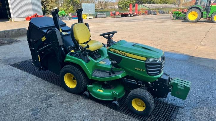 John Deere X950R Diesel Gazonmaaier, Jardin & Terrasse, Tondeuses autoportées, Utilisé, 120 cm ou plus, Démarrage électrique, Sac de ramassage