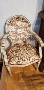 Ancienne chaise de salle à manger rustique rembourrée, Antiquités & Art, Enlèvement