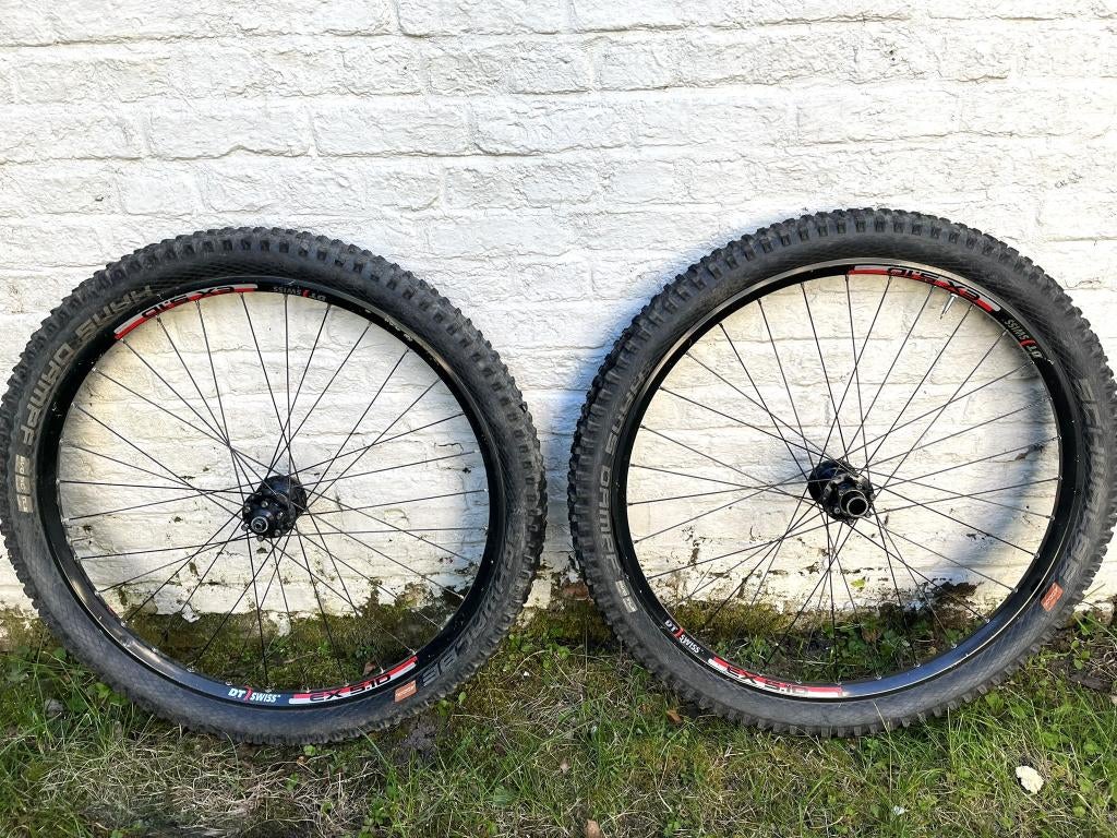 DT Swiss/Hope mtb wielen 26", Fietsen en Brommers, Fietsonderdelen, Gebruikt, Aluminium, Mountainbike, DT-Swiss