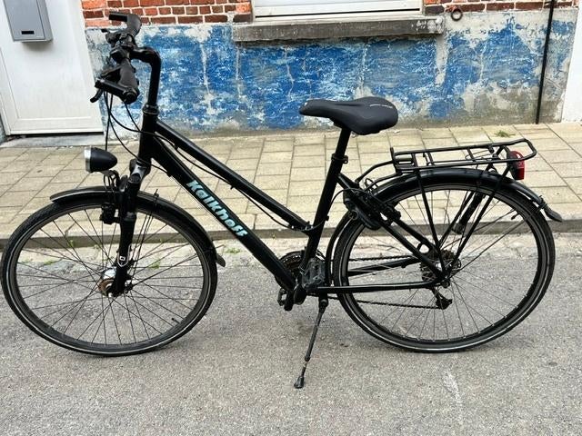 Damesfiets Kalkhoff perfecte staat 28 inch.velgen, Accès (extra) bas, Frein sur jante, Comme neuf, Enlèvement
