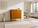 Prachtige vintage ladekast ( scandinavisch), Huis en Inrichting, Kasten | Dressoirs, Ophalen, Gebruikt, Met lade(s), Teakhout