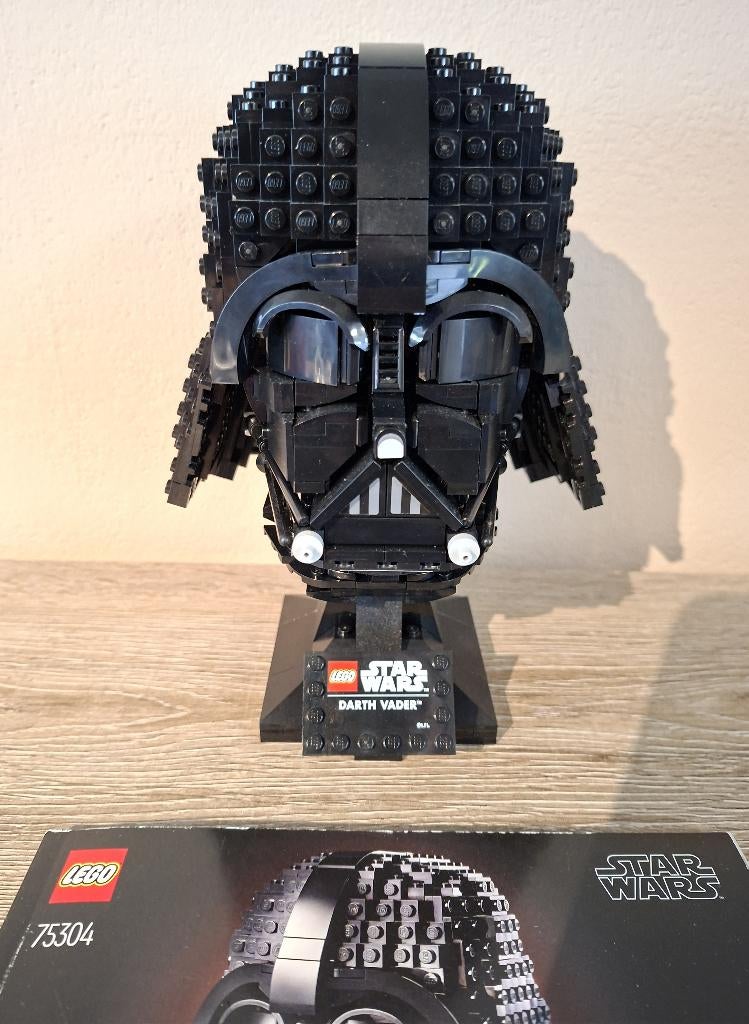 Lego set 75304 Lego Helmets Star Wars Darth Vader, Gebruikt, Star Wars, Lego, Ophalen of Verzenden