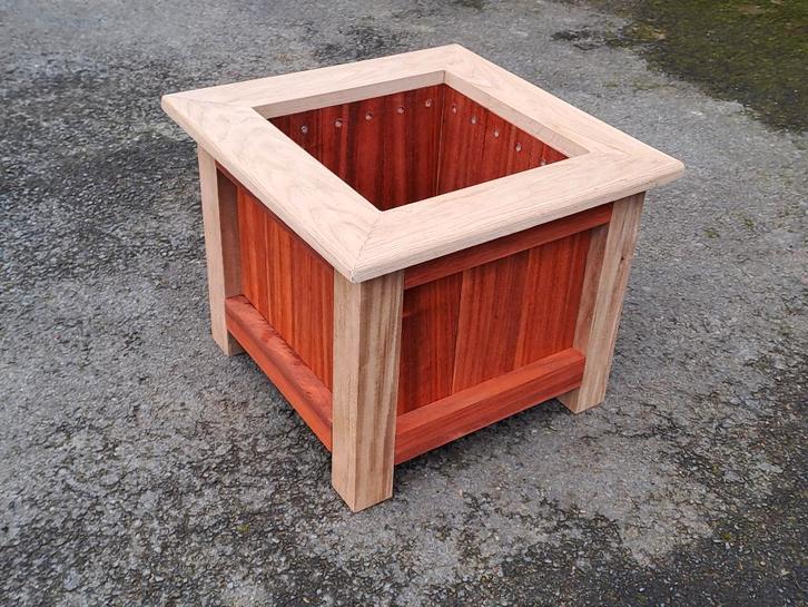 boîte à fleurs, Jardin & Terrasse, Bacs à fleurs & Jardinières, Neuf, Bois, Intérieur, Balcon, Jardin, 30 à 60 cm, Moins de 60 cm