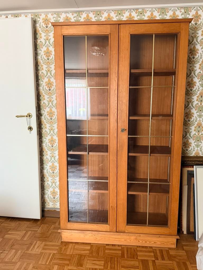 Vitrine en bon état, Maison & Meubles, Armoires | Vitrines, 25 à 50 cm, Verre, Utilisé, 50 à 100 cm