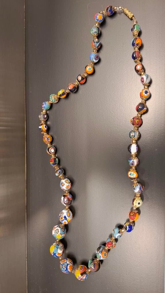 Venetiaanse parelketting van Murano-glas, Ophalen of Verzenden