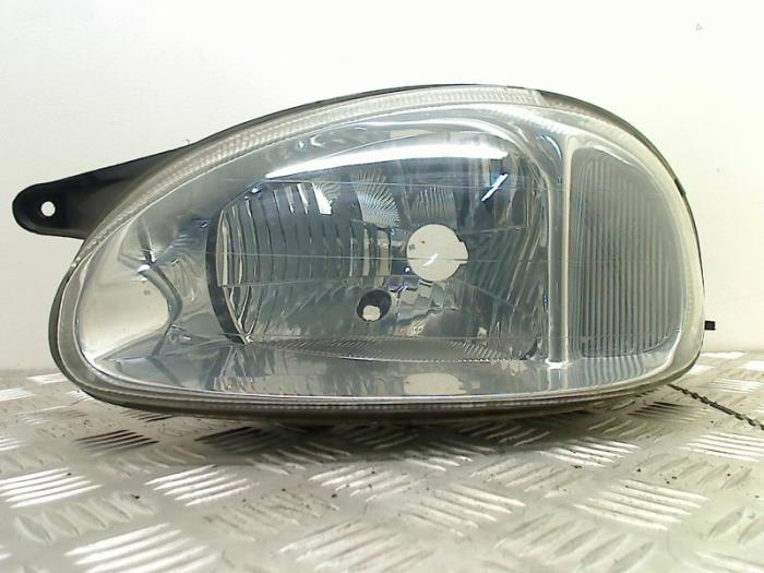 Koplamp links van een Opel Corsa, Auto-onderdelen, Verlichting, Opel, Gebruikt, 3 maanden garantie, Ophalen of Verzenden