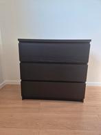 2 x Ikea Malm Ladekasten (3 lades), Huis en Inrichting, Kasten | Ladekasten, Ophalen, Gebruikt