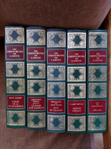 Les chefs d'oeuvres de l'amour, cercle européen du livre, 19 beschikbaar voor biedingen