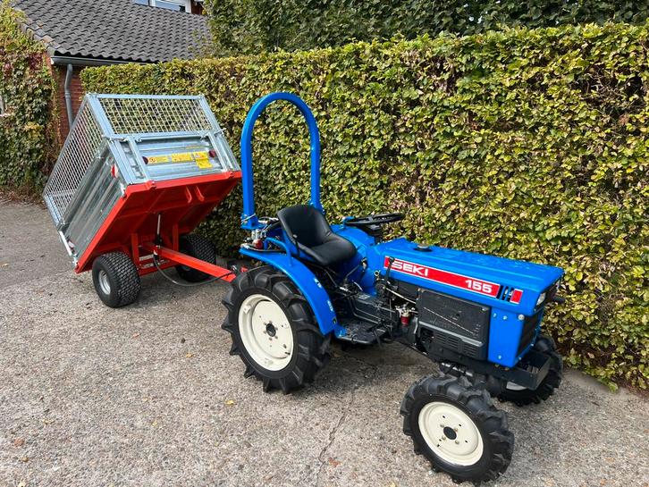 Iseki minitractor met kiepkar|16PK|4x4| Hydr-Topstang| Nieuw, Zakelijke goederen, Overige Zakelijke goederen, Ophalen