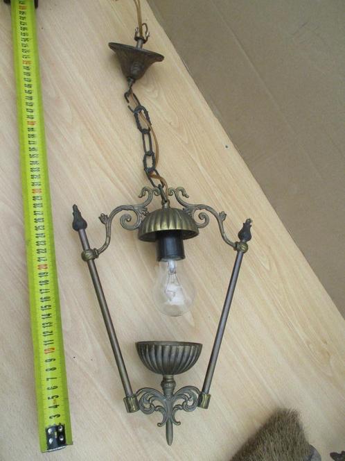 koperen luster ,verlichting, Antiek en Kunst, Antiek | Brons en Koper, Koper, Ophalen of Verzenden