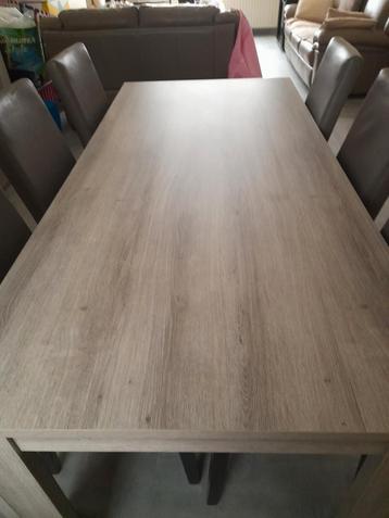 Table grise 190 x 88 cm