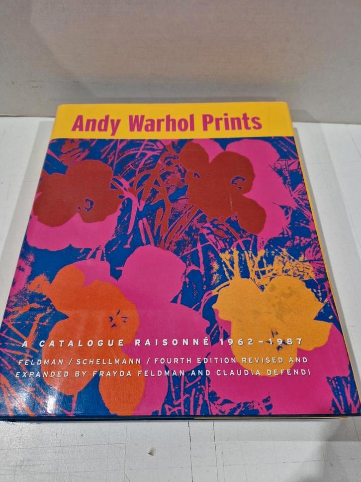 Andy warhol prints boek , catalogus raisonne 1962 1987, Antiquités & Art, Art | Objets design, Enlèvement ou Envoi