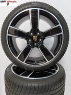 Originele Porsche Cayenne SUV 22 inch velgen winterbanden, Gebruikt, 285 mm, Banden en Velgen, Overige maten