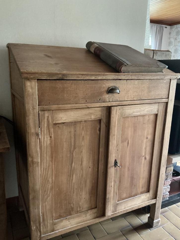 Antieke Werkplaats kast, Antiek en Kunst, Antiek | Meubels | Kasten, Ophalen