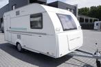 Prachtige 4pers.Adria met mover, airtent, 2p bed, MTM 1350kg, Caravans en Kamperen, Caravans, Bedrijf, Treinzit, Dwarsbed, Adria