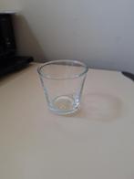 glazen waxinelichtje, Ophalen of Verzenden, Zo goed als nieuw, Kandelaar