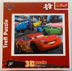 3D Puzzel Cars Disney 64st., Comme neuf, Enlèvement ou Envoi