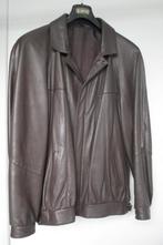 donkerbruin lederen herenjas, Kleding | Heren, Jassen | Winter, Ophalen of Verzenden