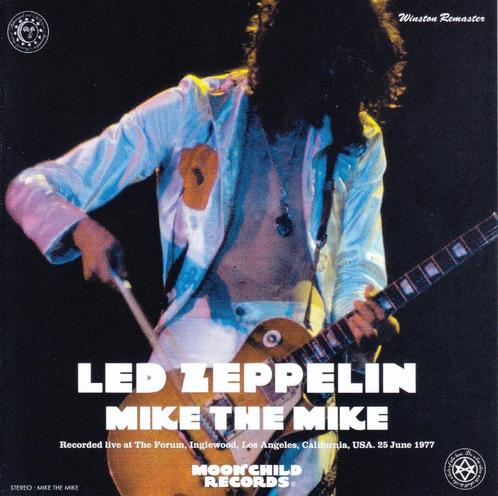 3 CD's LED ZEPPELIN - Mike The Mike - Live 1977, CD & DVD, CD | Hardrock & Metal, Neuf, dans son emballage, Envoi