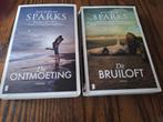 Nicholas SPARKS : "DE ONTMOETING" en "De BRUILOFT", Ophalen of Verzenden, Zo goed als nieuw, Nicholas Sparks