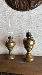 Koperen petrolum lampen, Antiek en Kunst, Ophalen, Koper of Brons