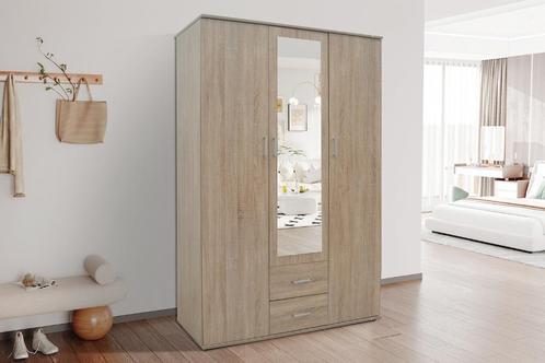K1I Kleerkasten MARC met spiegel 2x kleuren +Gratis Levering, Huis en Inrichting, Kasten | Kleerkasten, Nieuw, 150 tot 200 cm