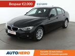 BMW 3 Serie 318 318d Advantage (bj 2018, automaat), Auto's, 4 deurs, 136 pk, Zwart, Grijs