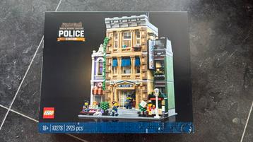 Nieuw LEGO modular 10278 politiecommissariaat  beschikbaar voor biedingen