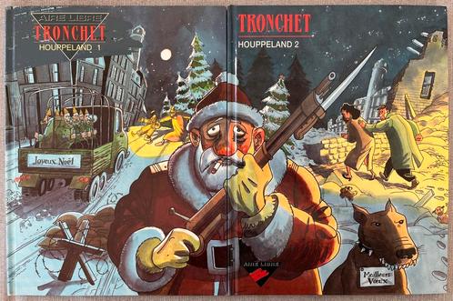BD Houppeland Tome 1&2 de Tronchet, Boeken, Stripverhalen, Zo goed als nieuw, Meerdere stripboeken, Ophalen