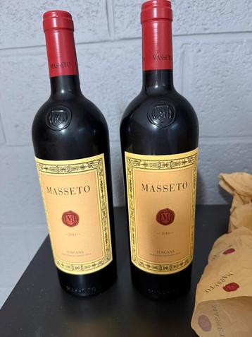 Masseto 2015 et 2016 - collection privée beschikbaar voor biedingen