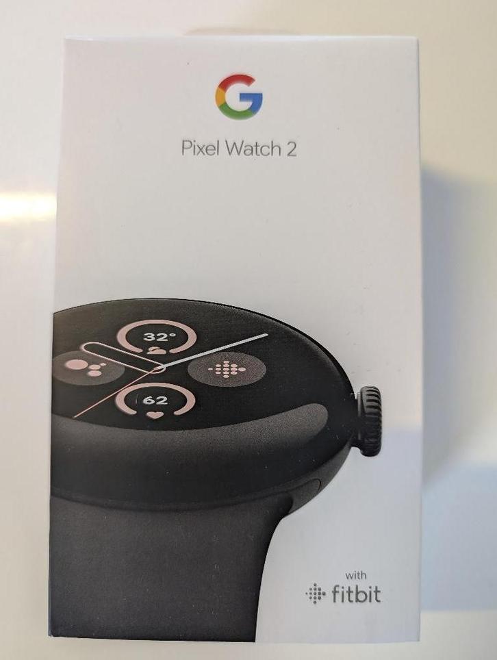 Google Pixel Watch 2 41mm (zwart) met Android 16, Handtassen en Accessoires, Smartwatches, Gebruikt, Android, Zwart, Ophalen of Verzenden