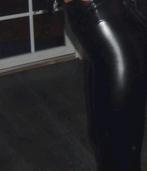Strakke latex legging maat S, Kleding | Dames, Leggings, Maillots en Panty's, Ophalen of Verzenden, Maat 36/38 (S), Legging