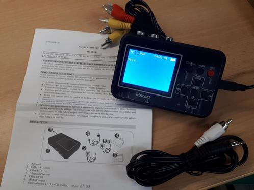 Convertisseur autonome (sans PC) VHS ou Hi8 vers MP4, Audio, Tv en Foto, Overige Audio, Tv en Foto, Zo goed als nieuw, Ophalen of Verzenden