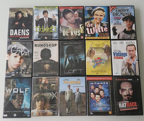 lot met vele bekende Nederlandstalige films (35 films), Cd's en Dvd's, Dvd's | Nederlandstalig, Ophalen