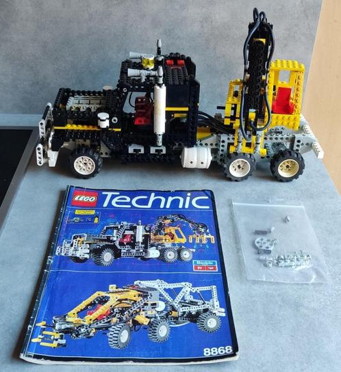 lego technic 8868 air tech claw rig, Kinderen en Baby's, Speelgoed | Duplo en Lego, Gebruikt, Lego, Complete set, Ophalen of Verzenden