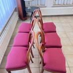 6 chaises en merisier, Ophalen, Gebruikt, Hout, Vijf, Zes of meer stoelen