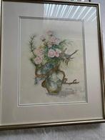 Schilderij bloemen in vaas, Ophalen