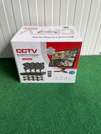 Nieuwe beveiliging camera set met  8 camera’s, Audio, Tv en Foto, Videocamera's Digitaal, Ophalen, Nieuw, Harde schijf, Camera