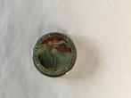 2011 Monaco huwelijk Albert en Charlene gekleurd, Ophalen of Verzenden, Monaco, 2 euro, Losse munt